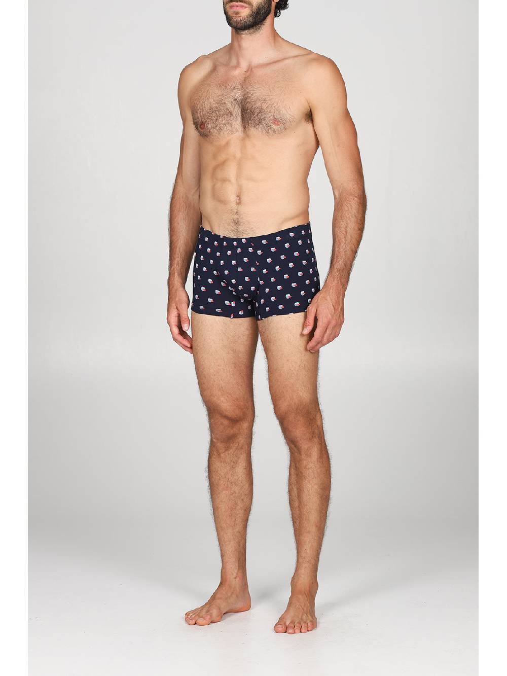 Julipet Boxer comfort in cotone bielastico, disegni "pesci" Vendita
