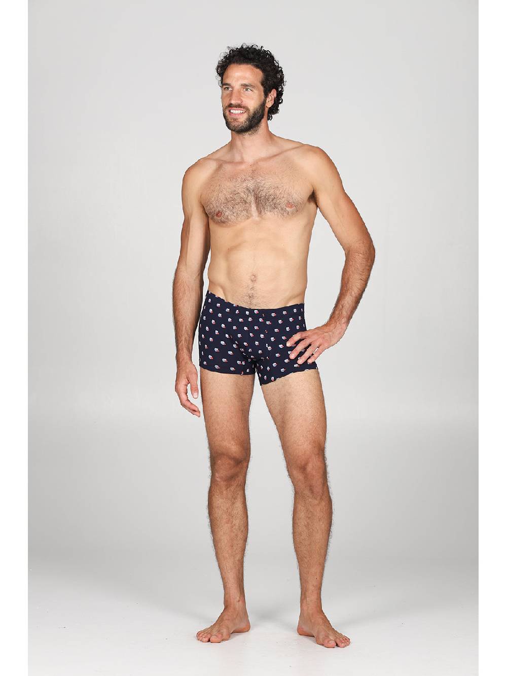 Julipet Boxer comfort in cotone bielastico, disegni "pesci" Vendita