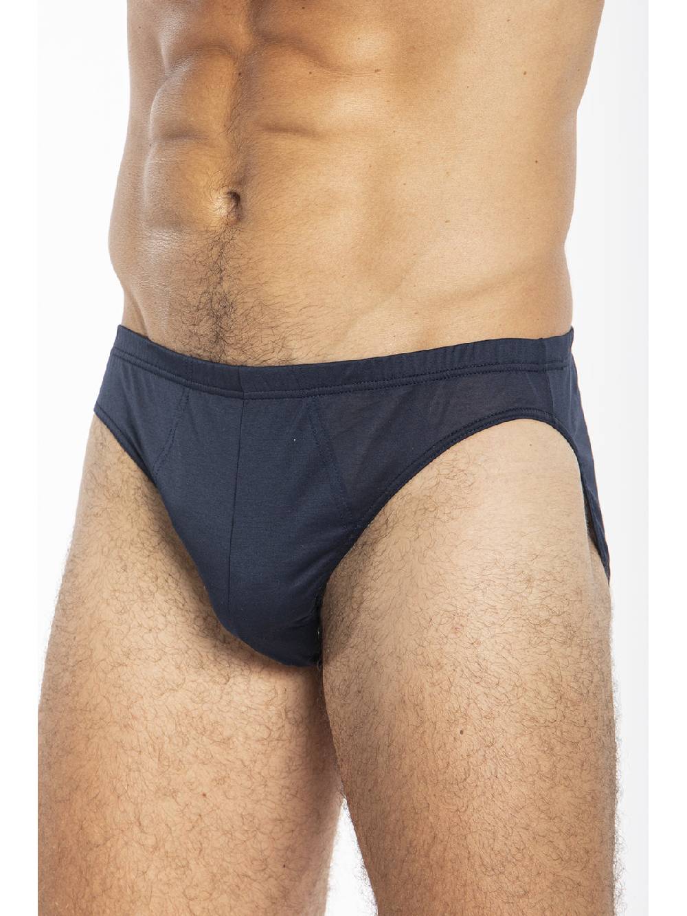 Julipet Slip blu in jersey di puro cotone mercerizzato e gasato Offerta