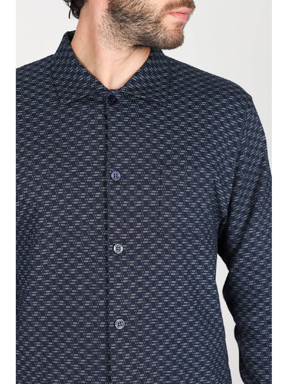 Julipet Pigiama cardigan in caldo interlock di puro cotone Qualità Garantita