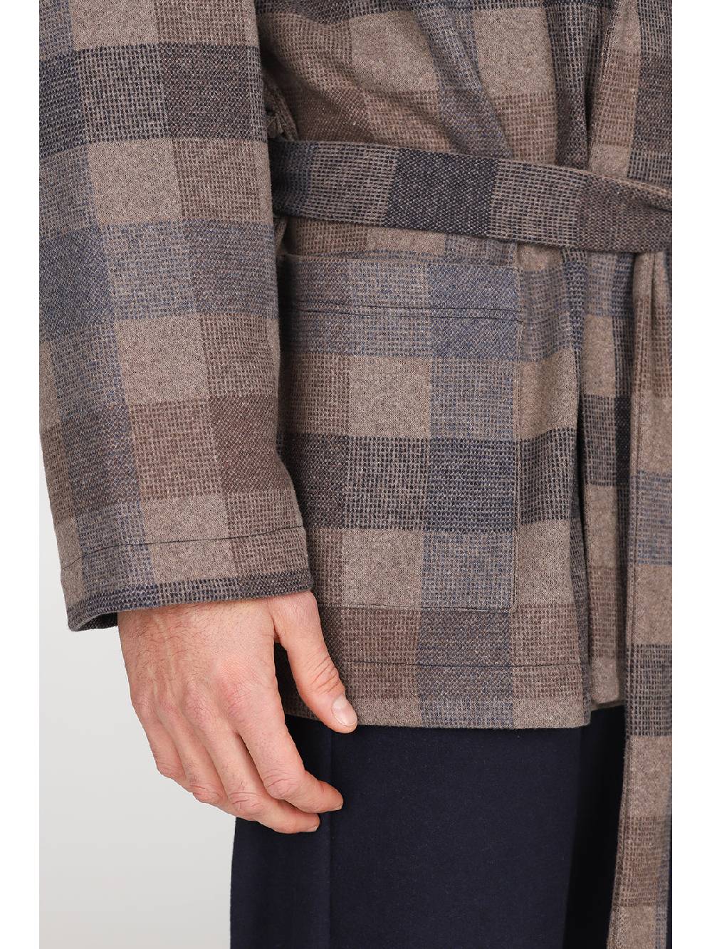 Julipet Giacca da camera in confortevole jacquard di cotone Soddisfazione Garantita