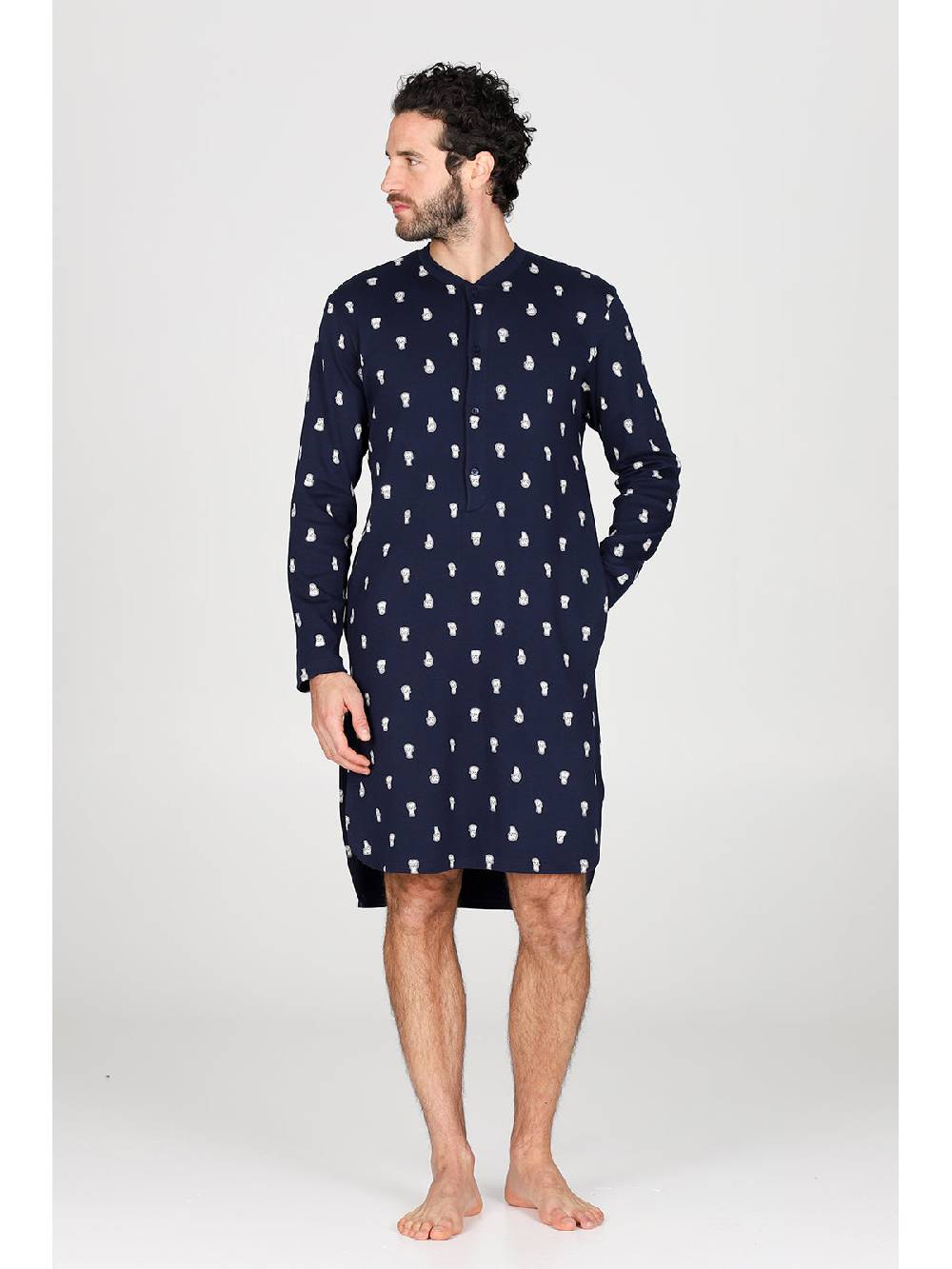 Julipet Camicia da notte Artist Edition, in caldo interlock di puro cotone Fino Al -60%