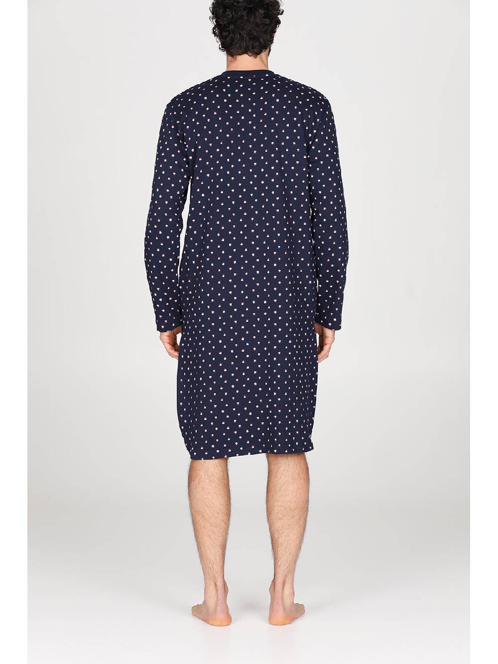 Julipet Camicia da notte in caldo interlock di puro cotone Shopping Online