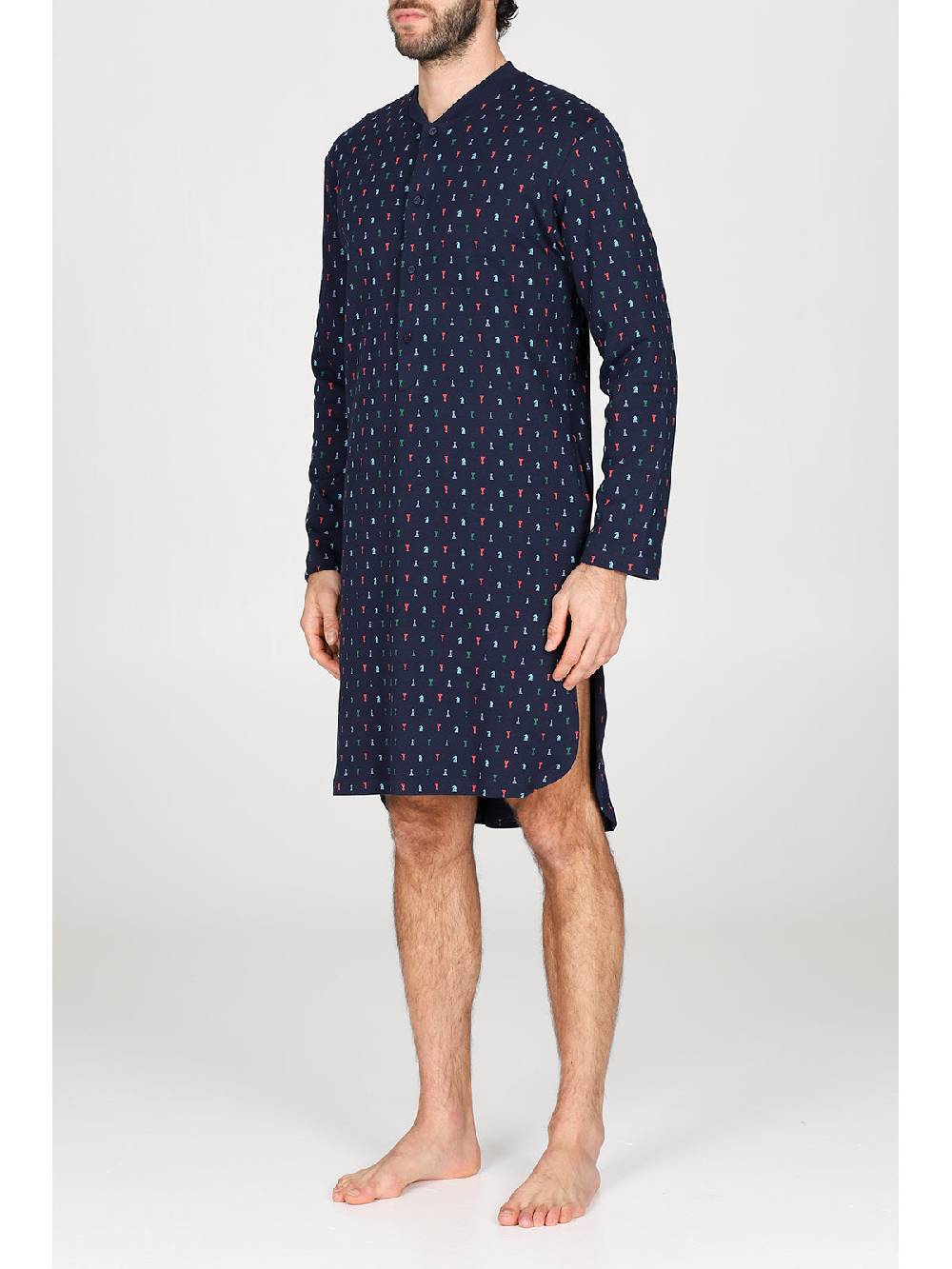 Julipet Camicia da notte in caldo interlock di puro cotone Affare Del Giorno