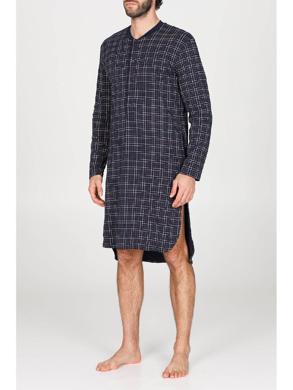 Julipet Camicia da notte in caldo interlock di puro cotone Promozione Limitata