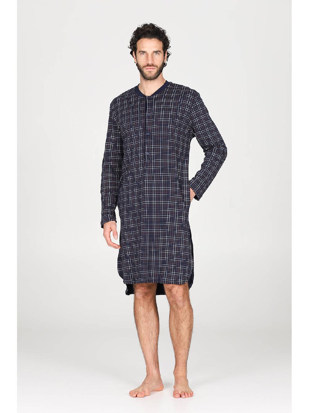 Julipet Camicia da notte in caldo interlock di puro cotone Promozione Limitata