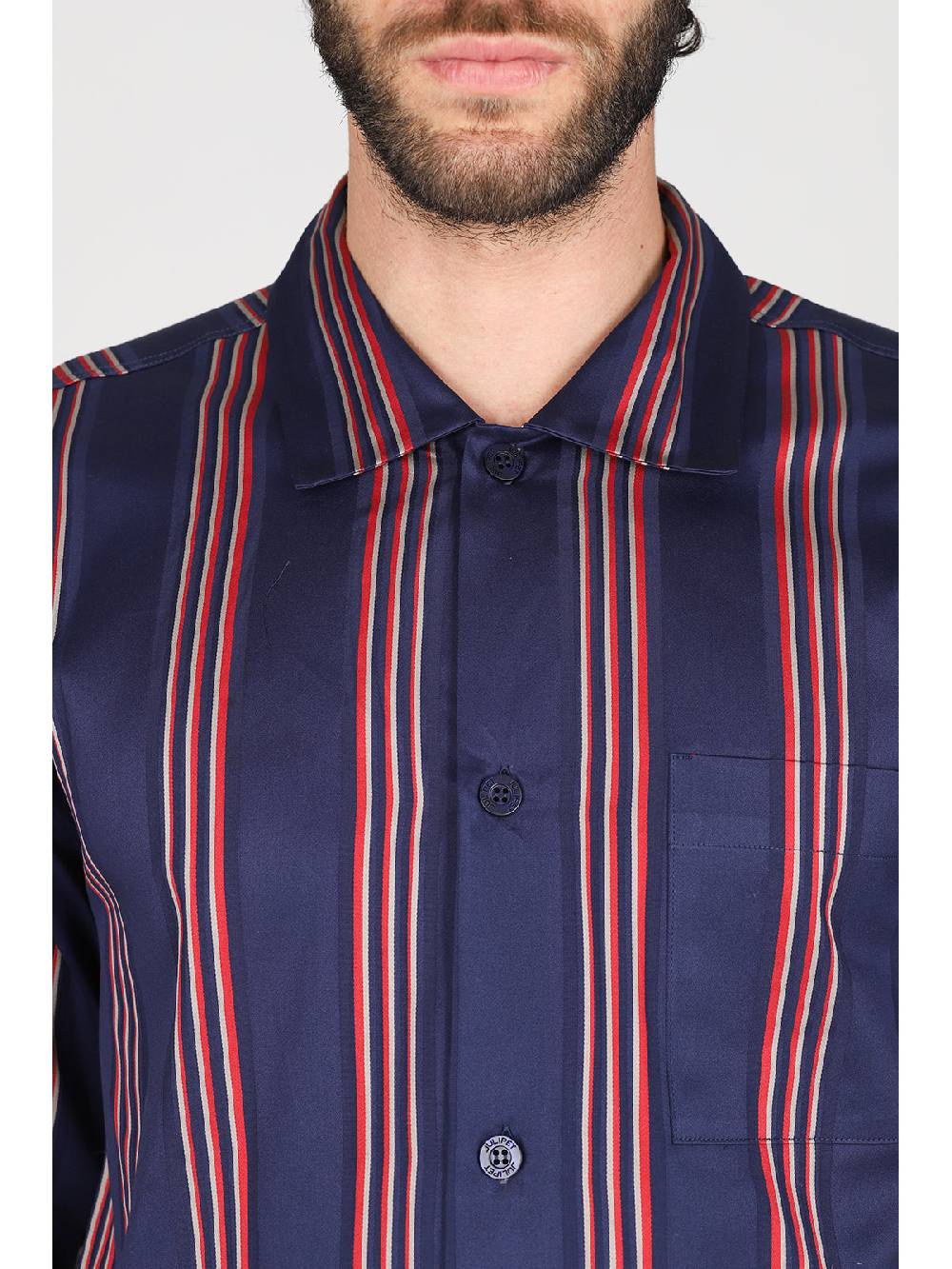 Julipet Pigiama cardigan in pregiato popeline di puro cotone Offerte