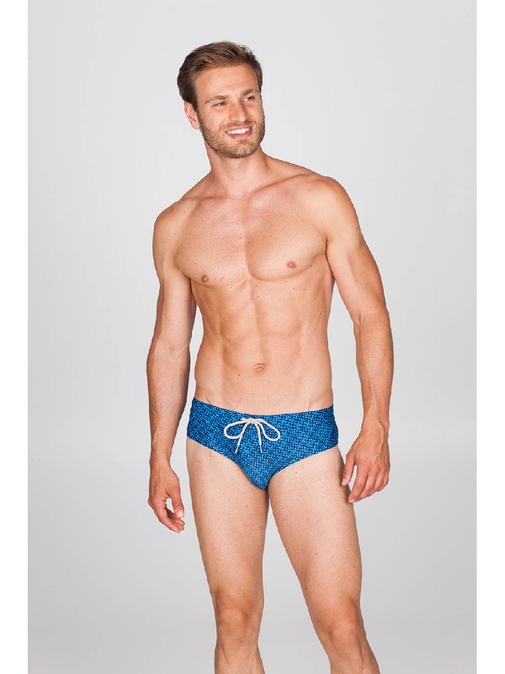 Julipet Slip mare slim in micro-fantasia Moda