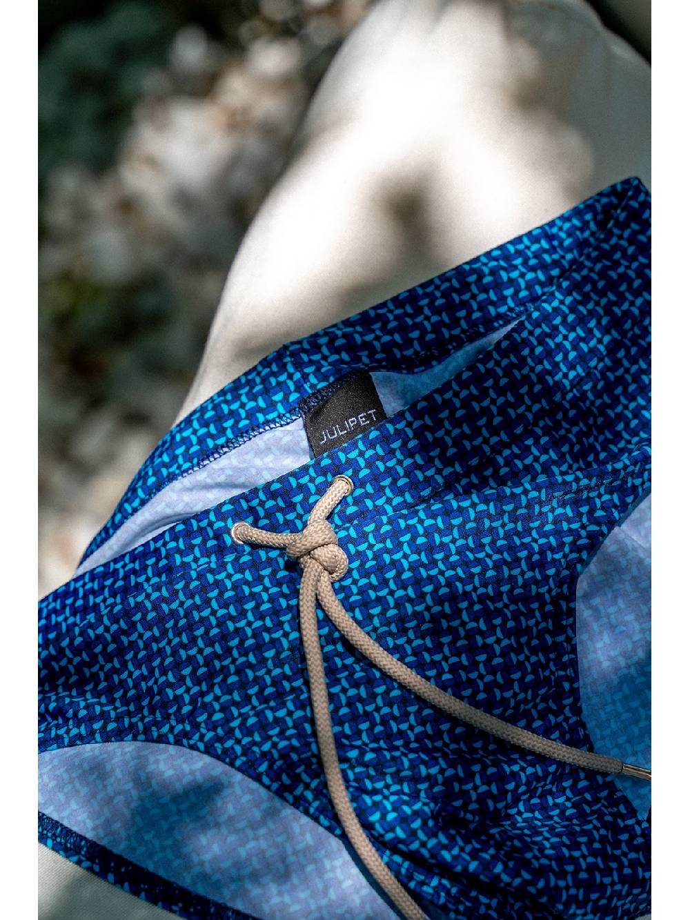 Julipet Slip mare slim in micro-fantasia Moda