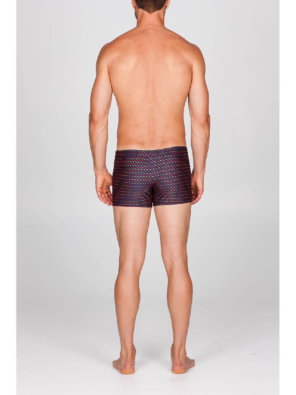 Julipet Boxer mare slim in micro-fantasia Sconto