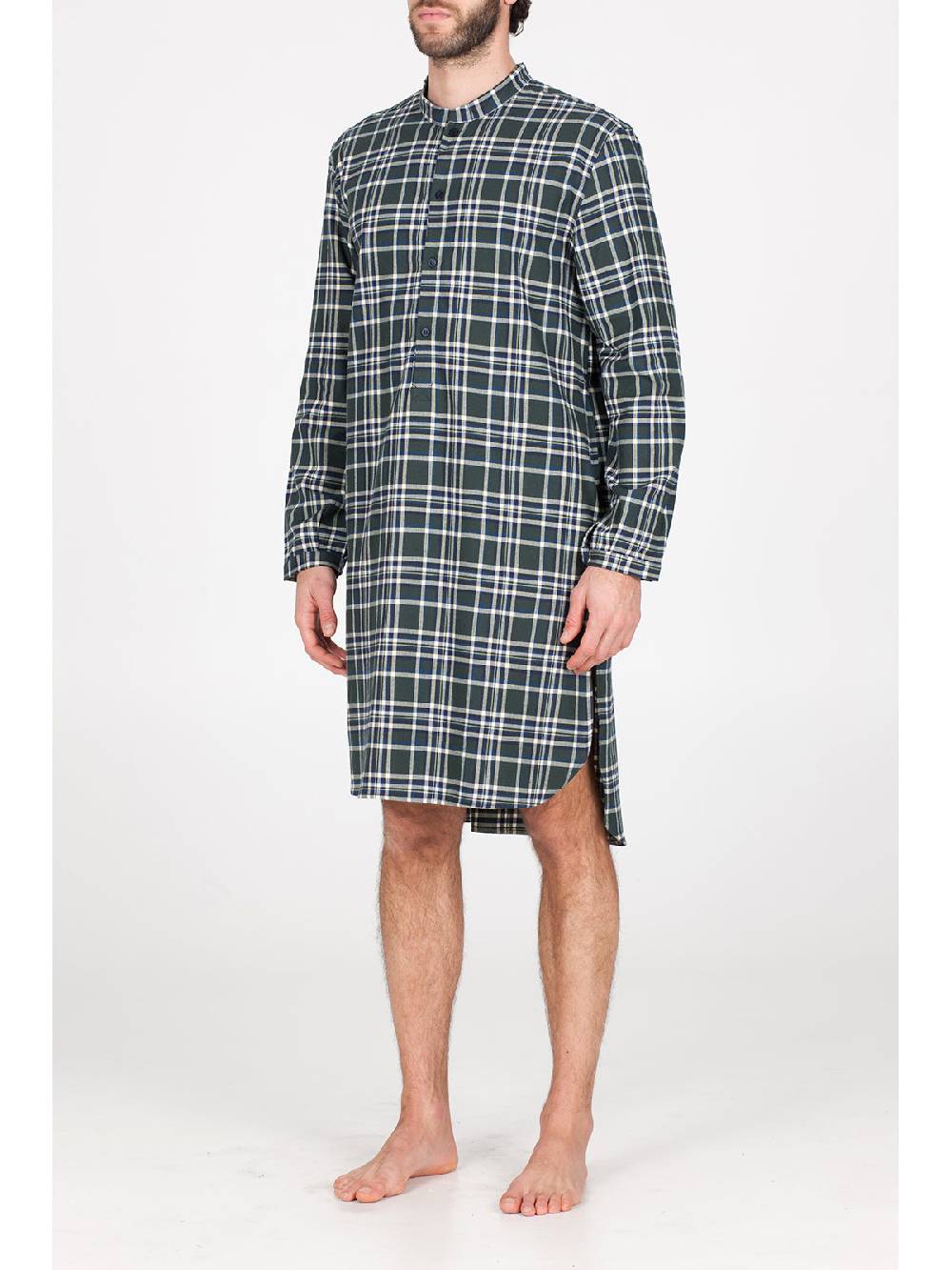 Julipet Camicia da notte in calda flanella di puro cotone Fino Al -60%