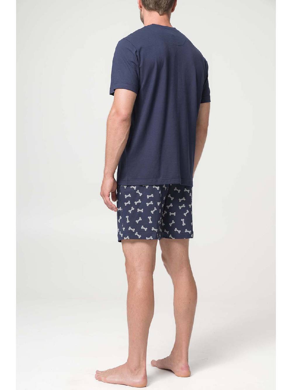 Julipet Pigiama corto girocollo in traspirante jersey di puro cotone s/z Spedizione Gratuita