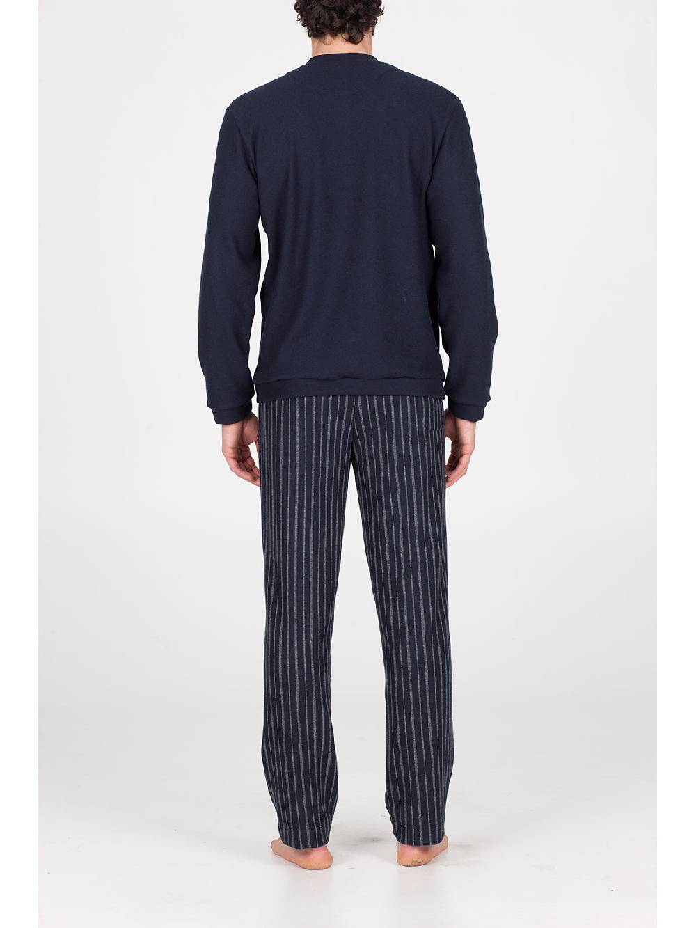 Julipet Pigiama in caldo jacquard di cotone Outlet