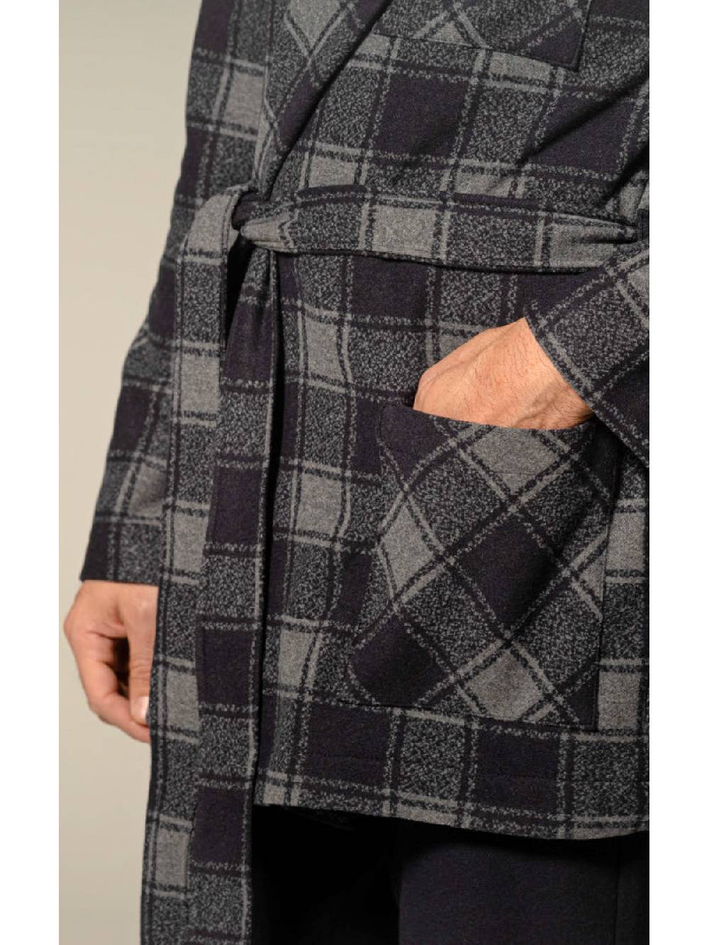Julipet Giacca da camera in confortevole tessuto jacquard Moda
