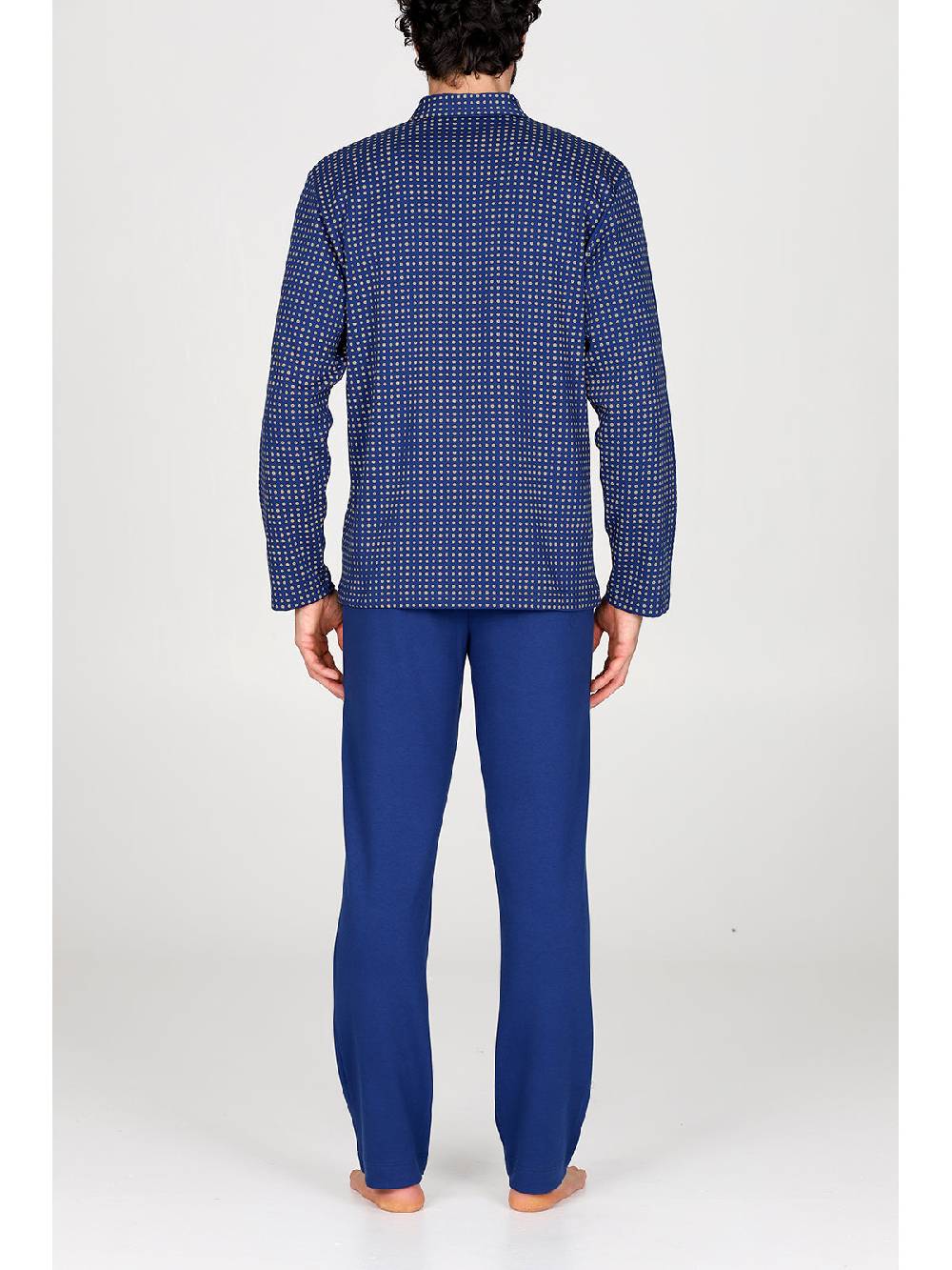 Julipet Pigiama cardigan in caldo interlock di puro cotone Online Outlet