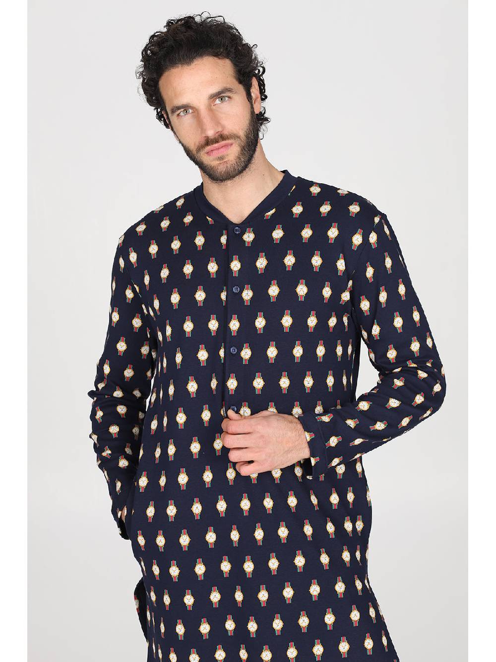 Julipet Camicia da notte Artist Edition, in caldo interlock di puro cotone Promozione Limitata