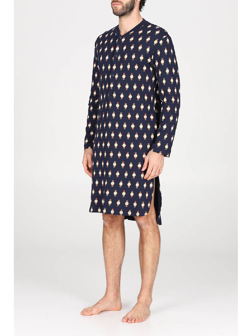 Julipet Camicia da notte Artist Edition, in caldo interlock di puro cotone Promozione Limitata
