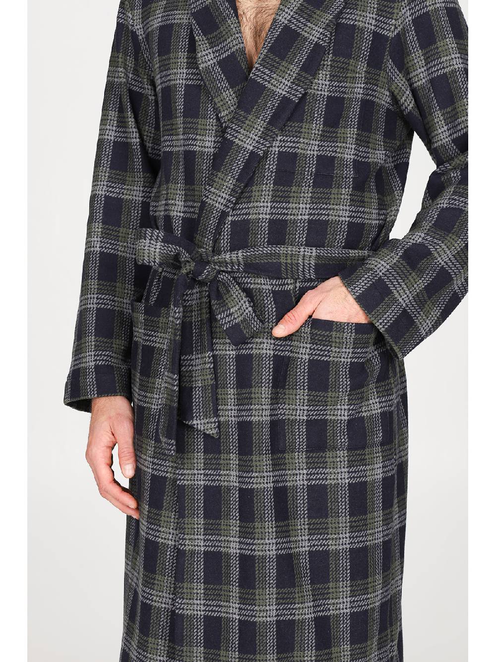 Julipet Vestaglia in confortevole jacquard di cotone Offerte stagionali