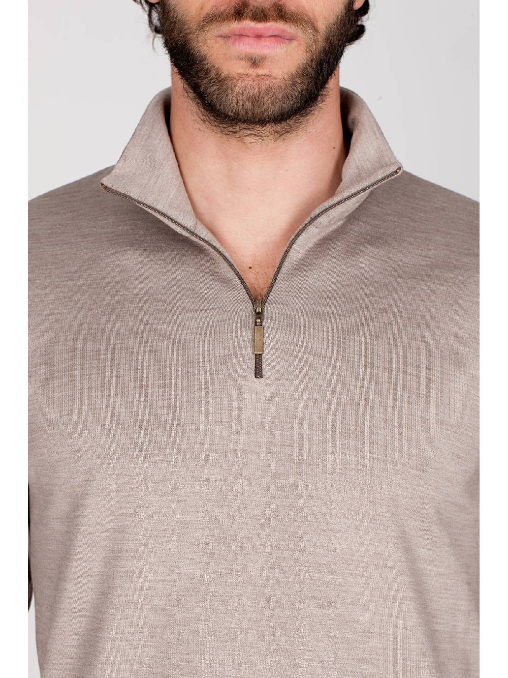 Julipet Pigiama con zip in double jersey seta e cotone Economico