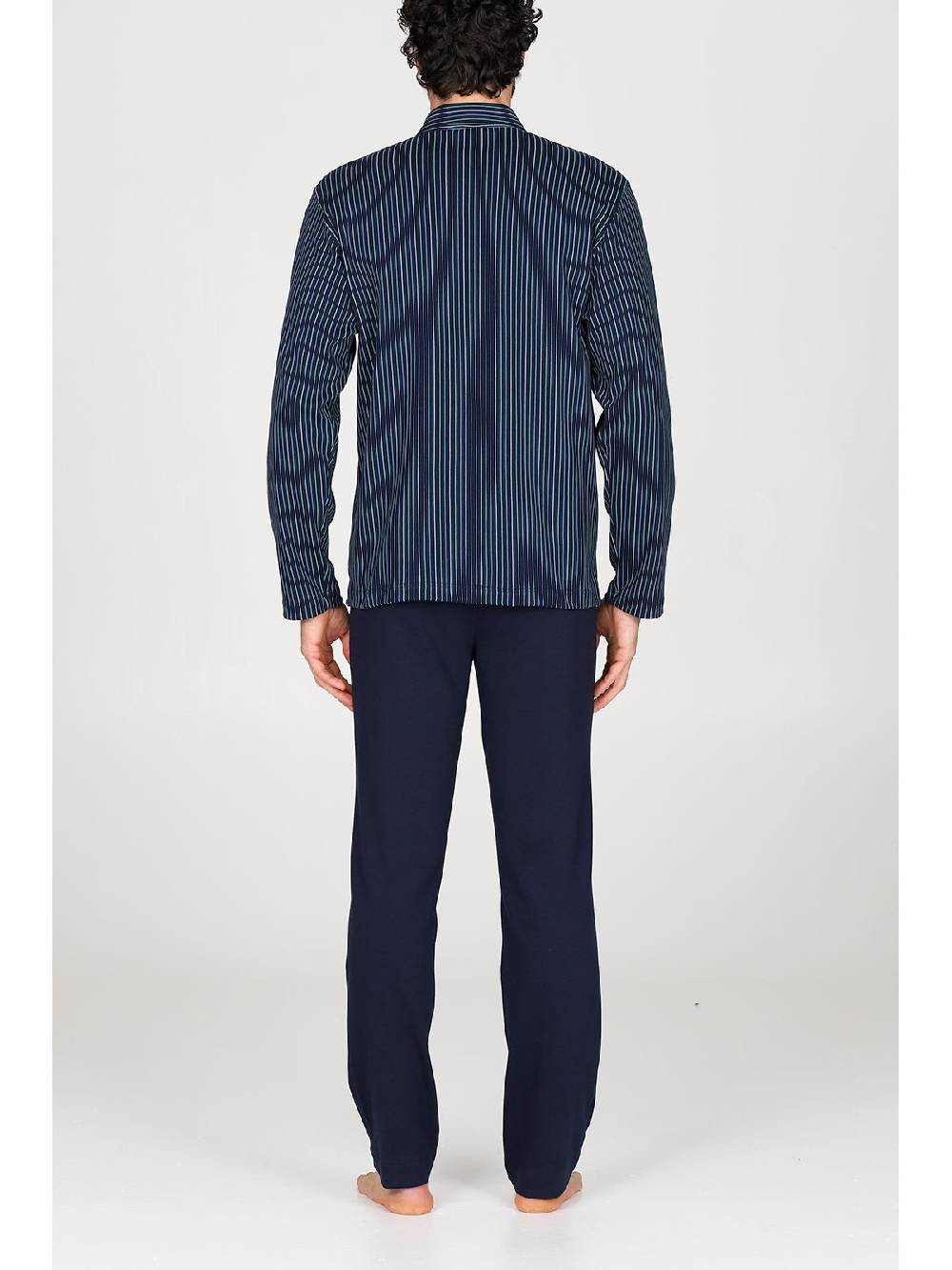 Julipet Pigiama cardigan in caldo interlock di puro cotone Online