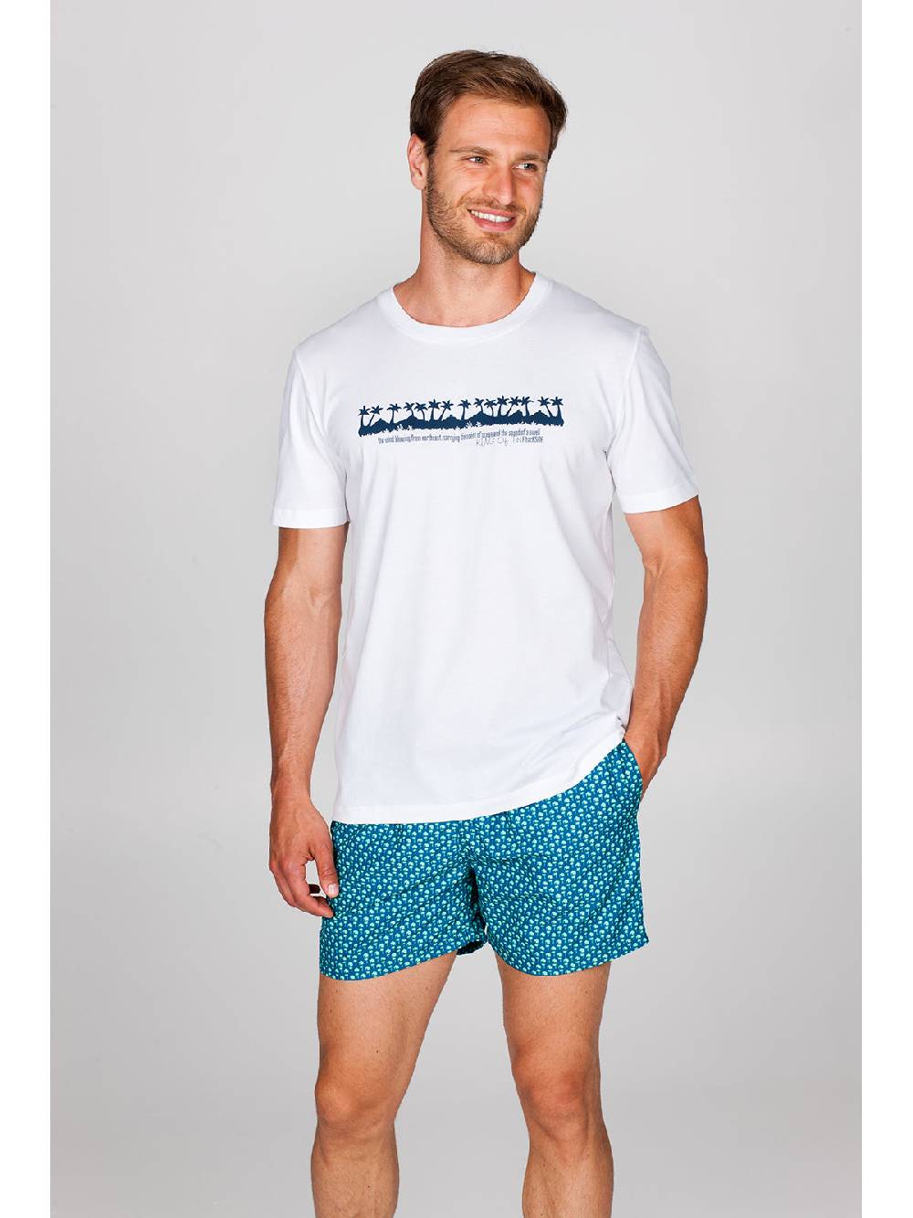 Julipet T-shirt in jersey di puro cotone Vendita Economica