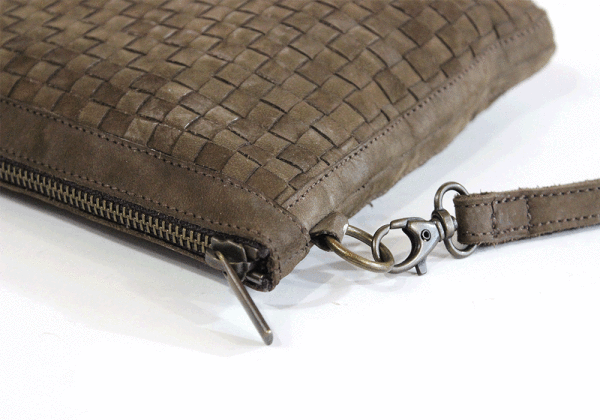 Kjøre Project Leather Hand Woven Presa
