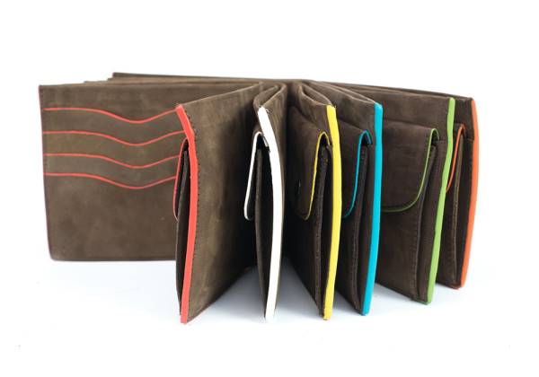 Kjøre Project Slim Fold Wallet Colored + Coins Vendita Calda