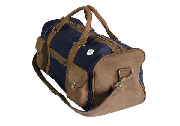Kjøre Project Leather / Denim 25 Oz Travel Bag Offerte