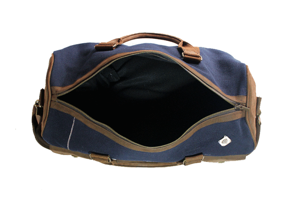 Kjøre Project Leather / Denim 25 Oz Travel Bag Offerte
