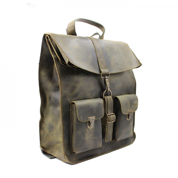 Kjøre Project Leather Oiled Green Italia