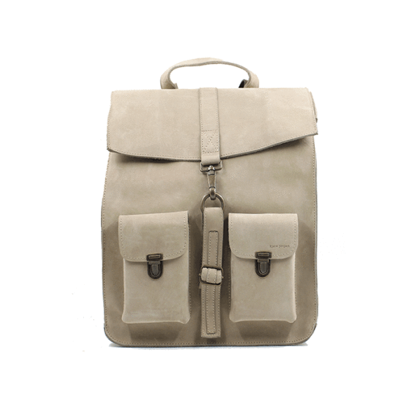Kjøre Project Leather Nubuck Taupe Pezzi Unici