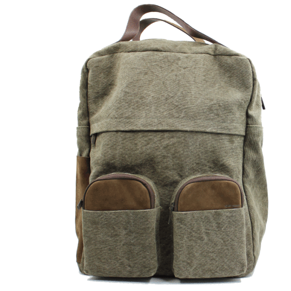 Kjøre Project Leather/Canvas Green Qualità Garantita