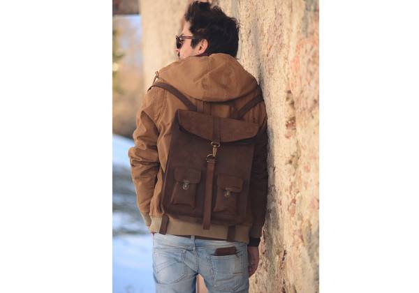 Kjøre Project Leather Nubuck Brown Negozi Online