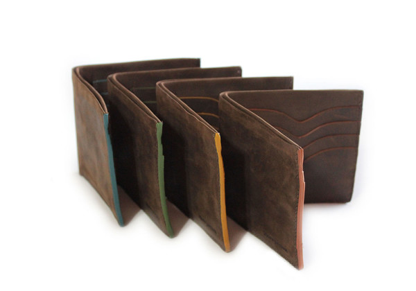 Kjøre Project Slim Fold Wallet Colored Edges Nuova