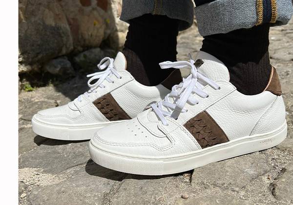 Kjøre Project Fær Øer Tennis Woven Brown In Linea