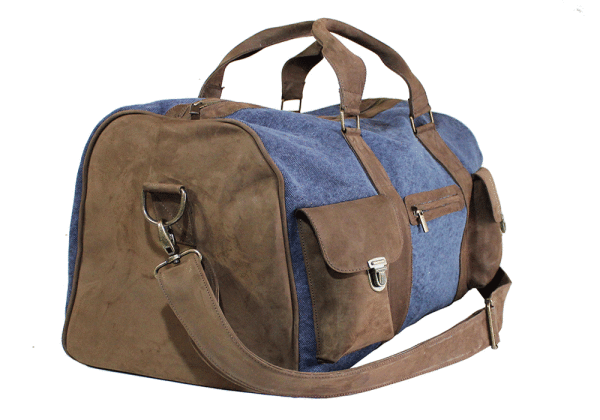 Kjøre Project Leather / Canvas Travel Bag Convenienza