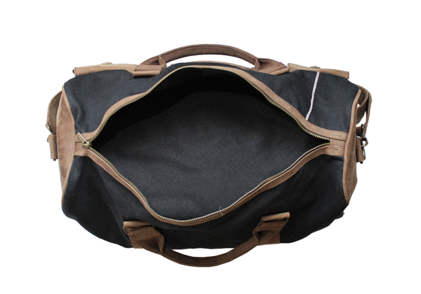 Kjøre Project Leather / Denim Boucanier Travel Bag Novità