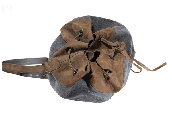 Kjøre Project Leather / Canvas Slight Haversack Online