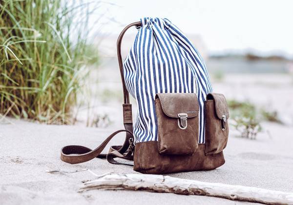 Kjøre Project Leather/Denim Stripes Vendita