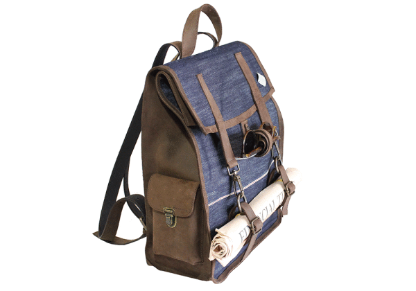 Kjøre Project Leather/Denim Blue Saldi Di Fabbrica