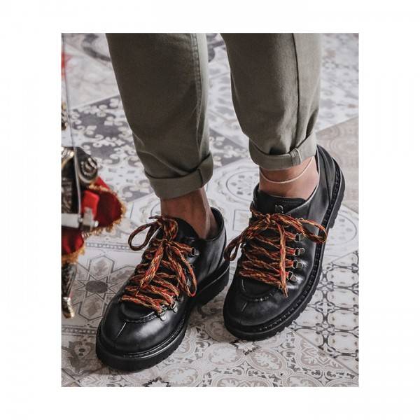 Kjøre Project Merano Black/Brown Calf Consegna Veloce