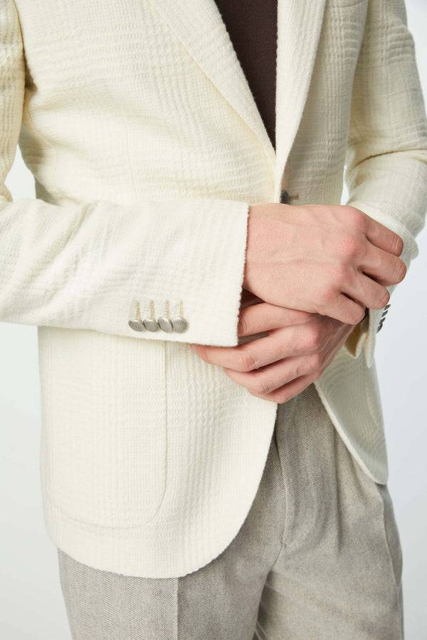 ﻿L.B.M. 1911 Giacca JACK slim non trattata bianca Giacca JACK slim non trattata bianca Fino Al -60%