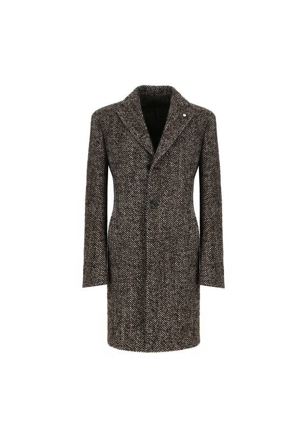 L.B.M. 1911 Cappotto monopetto marrone Cappotto monopetto marrone Shopping Online