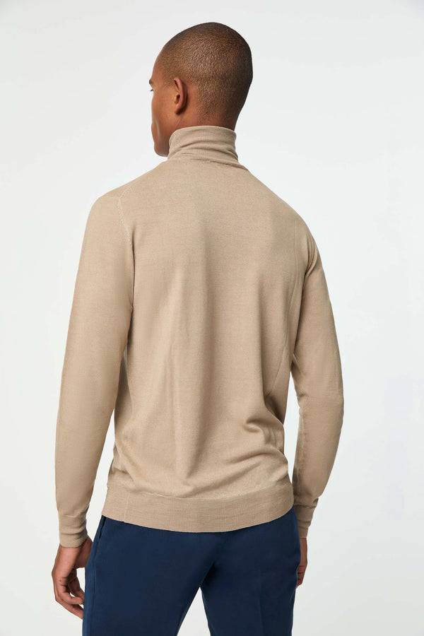 L.B.M. 1911 Maglia dolcevita in lana leggera beige Maglia dolcevita in lana leggera beige Prezzo Ridotto