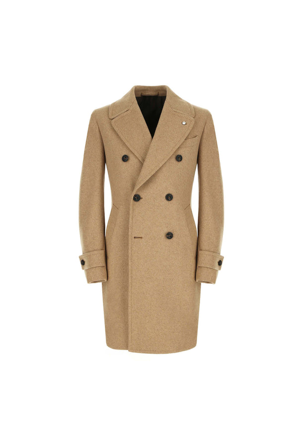 L.B.M. 1911 Cappotto Chesterfield in jersey beige Cappotto Chesterfield in jersey beige Convenienza