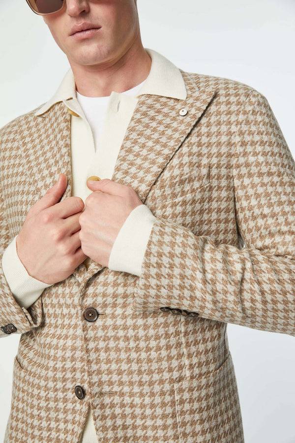 L.B.M. 1911 Giacca STEVE non trattata beige Giacca STEVE non trattata beige Novità