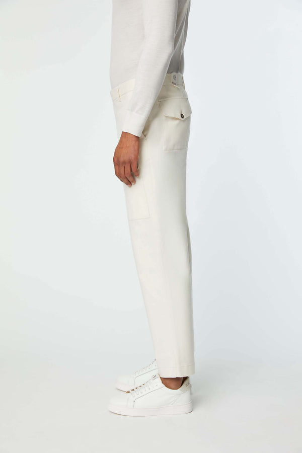 L.B.M. 1911 Pantalone TONY non trattato bianco Pantalone TONY non trattato bianco Saldi