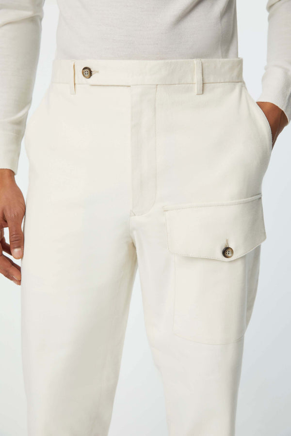 L.B.M. 1911 Pantalone TONY non trattato bianco Pantalone TONY non trattato bianco Saldi