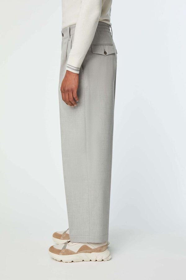 L.B.M. 1911 Pantalone MARK non trattato grigio ghiaccio Pantalone MARK non trattato grigio ghiaccio Vendita Calda