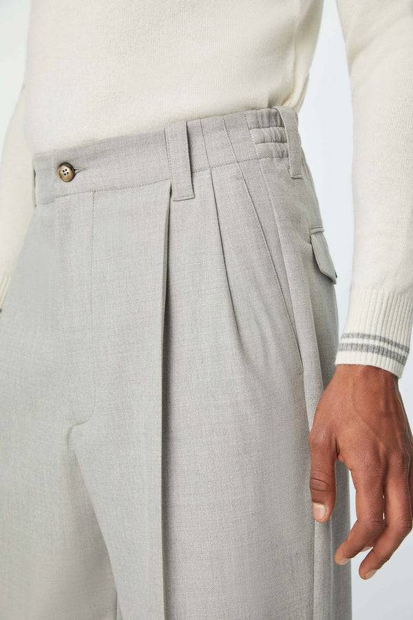 L.B.M. 1911 Pantalone MARK non trattato grigio ghiaccio Pantalone MARK non trattato grigio ghiaccio Vendita Calda